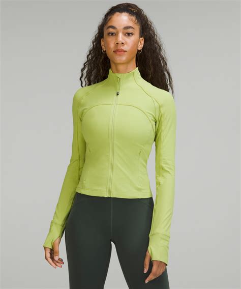 Select for product comparison,Scuba Track. . Ribbed nulu cropped define jacket